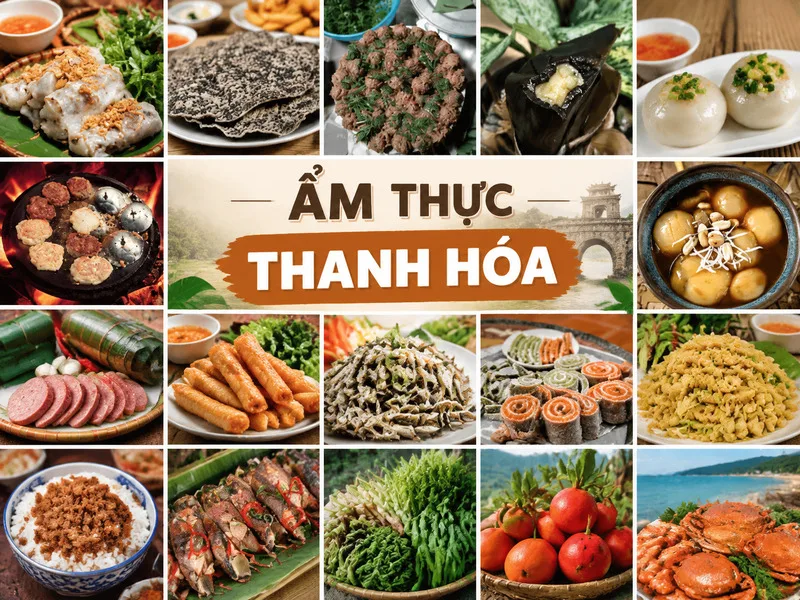 Sự đa dạng địa hình từ miền núi, đồng bằng đến ven biển tạo nên bức tranh ẩm thực Thanh Hóa phong phú với nhiều nguyên liệu và cách chế biến đặc trưng.
