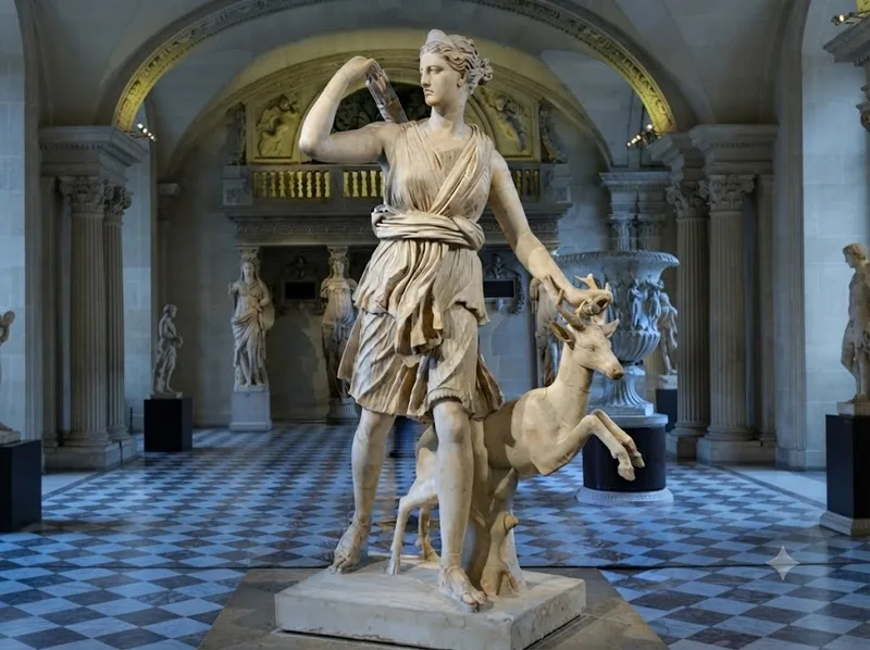 Artemis Ephesia mang nét riêng của Ephesus, kết hợp tín ngưỡng Anatolia với hình tượng nữ thần Artemis trong văn hóa Hy Lạp.