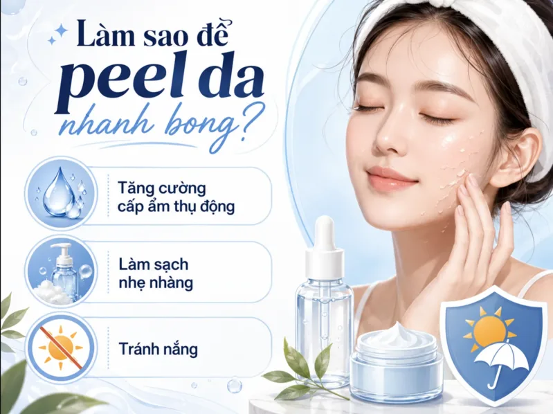 Thời gian rửa mặt thay đổi tùy theo dạng peel và nơi thực hiện